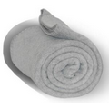 Fleece Throw Blanket 50"x60" - Heather Gray **** FREE RUSH ****